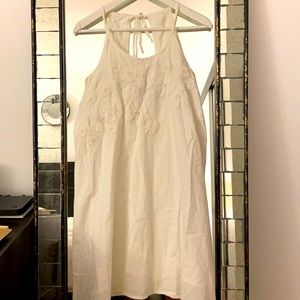 Sud Express White Babydoll Dress